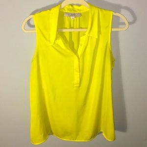 LOFT Bright Yellow Blouse 🍋